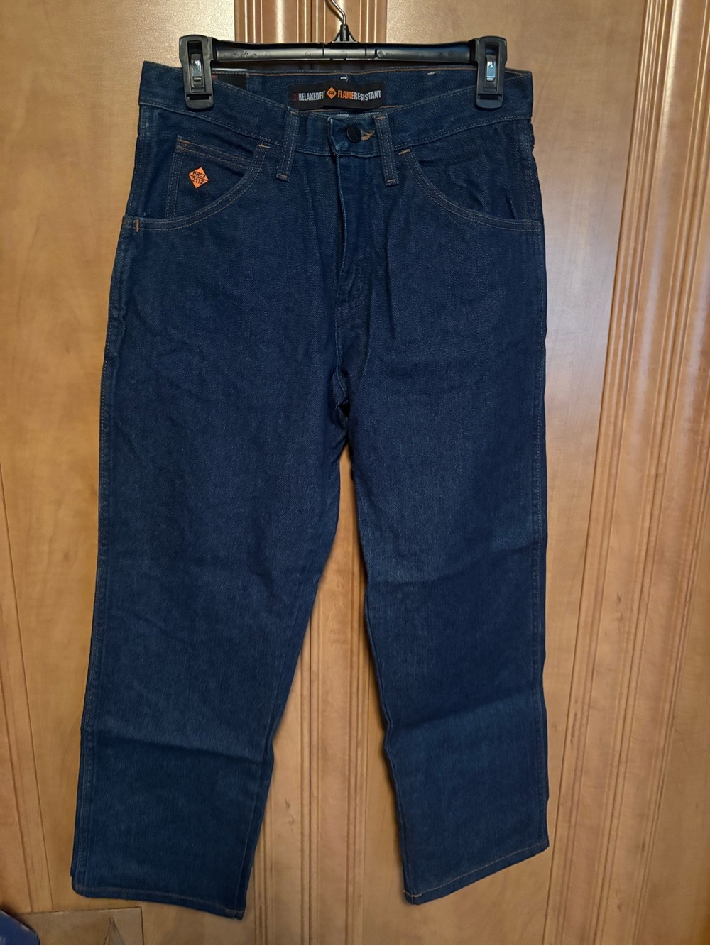 Wrangler FR Flame Resistant Jeans 28x27 Relaxed Fit HRC 2 CAT 2 NWT FR31MWZ
